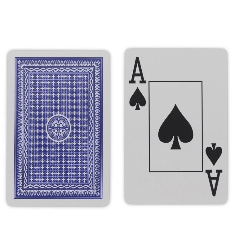 100% plastic playing cards bridge size jumbo index 10 decks