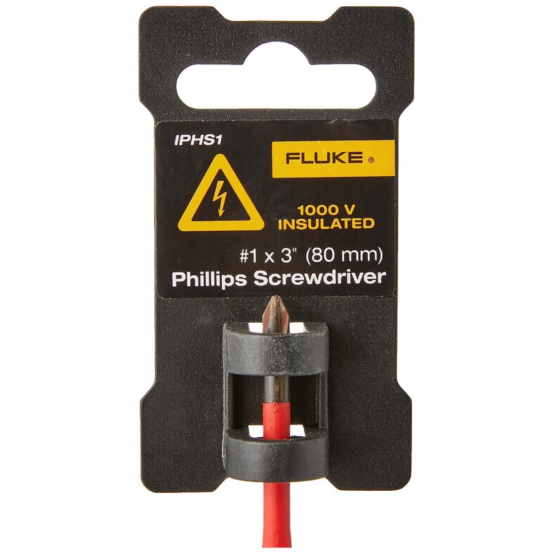 Fluke Insulated Phillips Screwdriver #1, 3 INCH, 1000V