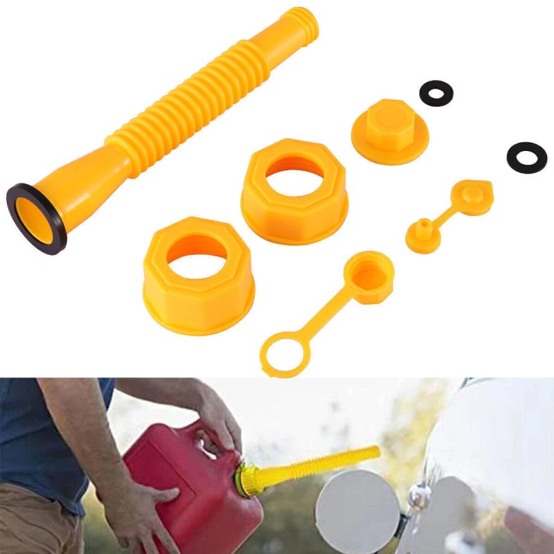 Unbranded Replacement Gas Can Spout Nozzle Vent Kit for Plastic