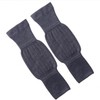 2P Sports Leg Warmer Winter Protector Thermal Fleece Knee Warmer Black/L