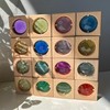 KOAICS 16PCS Acrylic Wooden Gem Blocks, Sparkling Acrylic Colorful Wooden