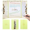 RANERVZ Birthday Guest Book Decorations, Giant Birthday Signing Card for