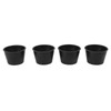 100 Set Hydroponic Grow Baskets Sponges Circular Planting Baskets Plant