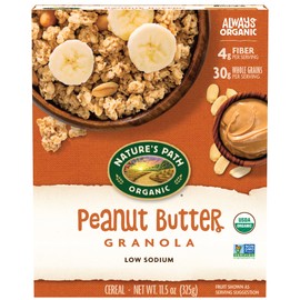 Nature's Path Organic Peanut Butter Granola, 11.5 Ounce (Pack of 1)