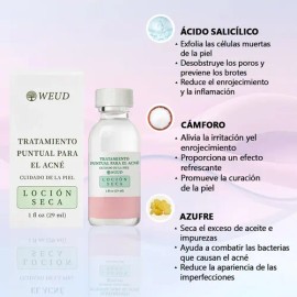 Antiacné Clean Sebum Care Loción Secante Crema Hidratante