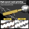 Pack of 30 Diamond Chainsaw Sharpeners, Chainsaw Sharpener, Sharpening Stones,