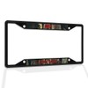 Fastasticdeals Metal Insert License Plate Frame Slayer Jesus Saves Weatherproof