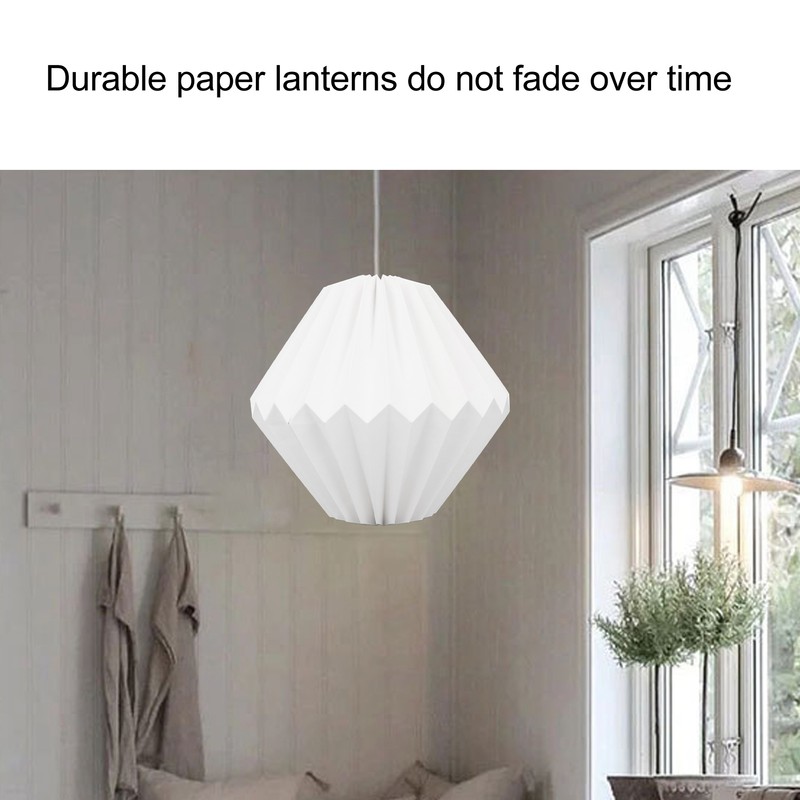 Paper Lanterns Minimalist Creative Foldable Hanging Paper Lanterns Decorative Modern