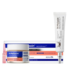 Dr. Melaxin Neck Care Cream Set, Volume Lifting Treatment, Necklinephalt and Necksphalt Formula korean skin care