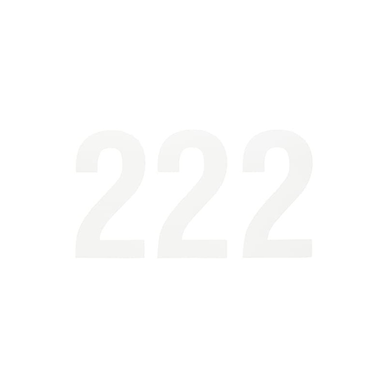 Bulk Hardware BH04241 White Vinyl Stick On Wheelie Bin, Post