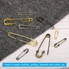 MECCANIXITY Safety Pins 1.06 Inch Large Metal Sewing Pins for