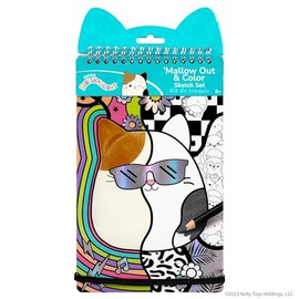 Squishmallows - Mallow Out & Color Sketch Set