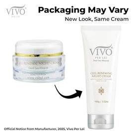 Vivo Per Lei Cell Renewal Night Cream Get Intense Results With Gentle Non Greasy Formulas Pack