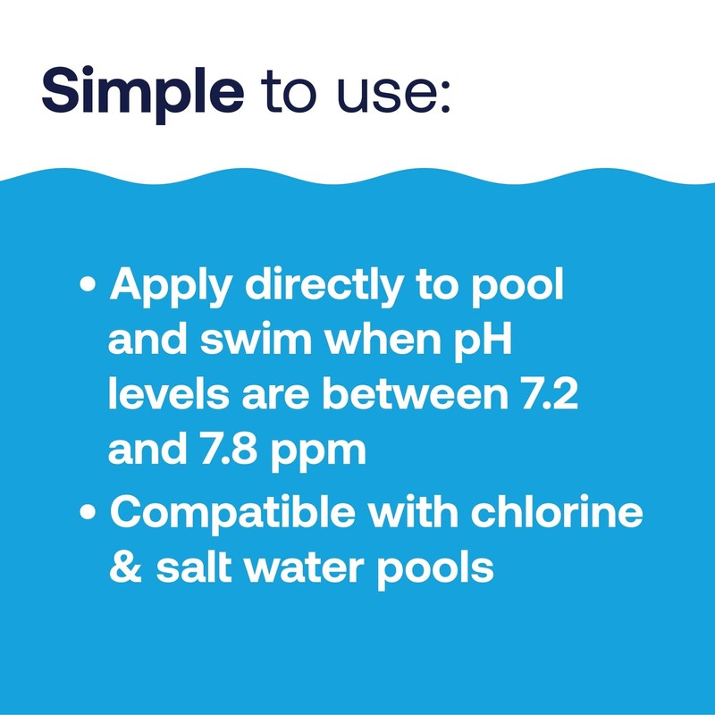 HTH Pool Care pH Down, Lowers pH, Swimming Pool Chemical,