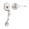 Probrico Satin Nickel Heavy Duty Front Entry Handleset, Passage Lock