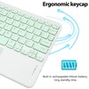 Bluetooth Keyboard with Touchpad 78 Keys Ultra Slim Silent Portable