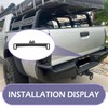 Ferianl Car Rear View Camera License Plate Bracket, Installation Holder