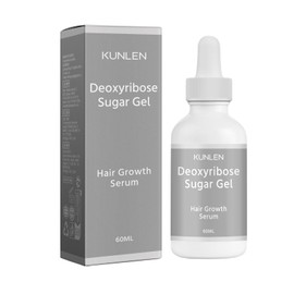 KUNLEN Deoxyribose Sugar Gel Hair Growth, Deoxy Ribose Sugar Hair Growth, Deoxyribose Hair Growth Serum