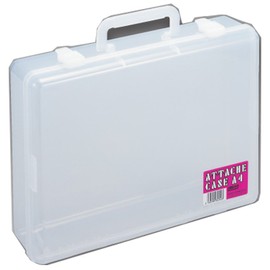 Meiho Attache Case A4 Clear.
