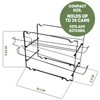 DINEST 2-Pack Stackable Soda Can Organizer - Rust Resistant Rack