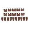 10 Sets Dresser Drawer Slides Plastic Drawer Slides and Guides