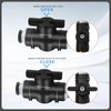 ANHAN 5/16 Push to Connect Ball Valve Union Air Flow