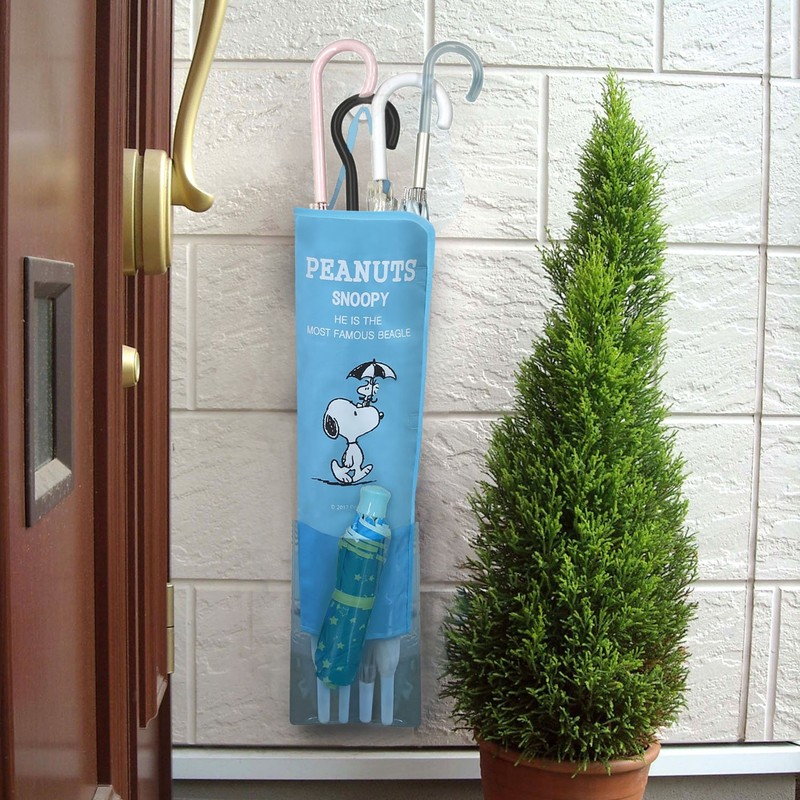 Meiho Snoopy Umbrella Case with Pockets Blue SN52