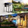 vighep Solar Porch Lights Outdoor with Motion Sensor, Dusk to