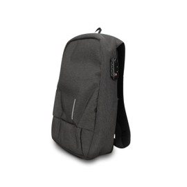 AT&T Essentials Laptop Backpack, with TSA Lock, Travel Accessories, Charging Cable (Gray, 15”)