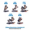 Evolution M210TCT-50MS - 210 mm Saw Blade for Cutting Mild