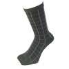 PAX-ASIAN #826 Silver Magic Men's Socks, Antibacterial, Deodorizing, Sweat Absorbent,
