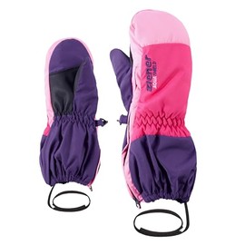 Ziener Baby LEVI AS MINIS Ski Gloves, Winter Sports, Waterproof, Breathable, purple, 92cm