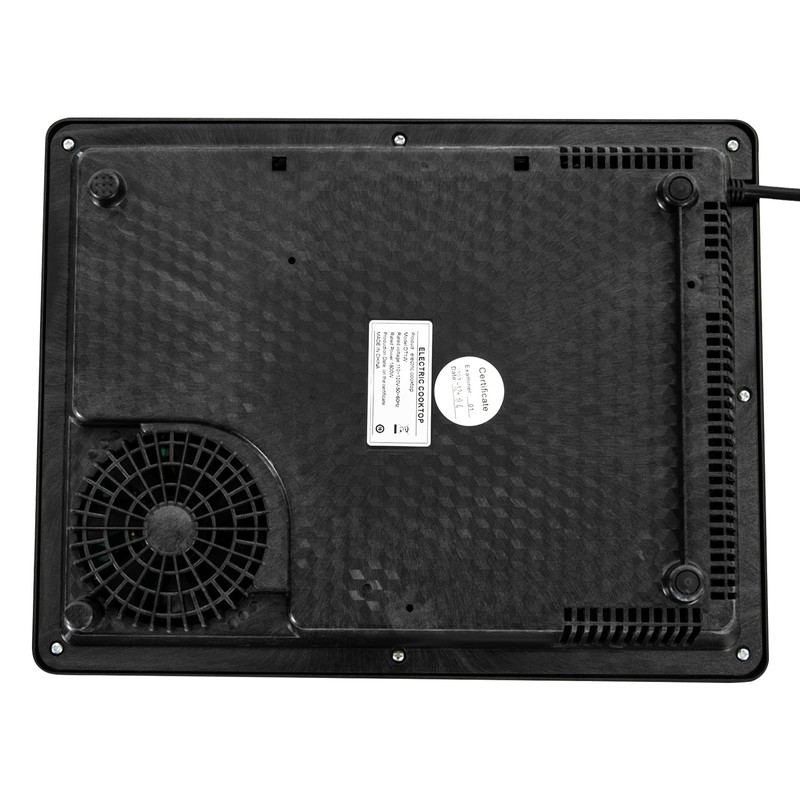 LIYUANJUN 1800W Electric Cooktop, Single Burner Electric Cooktop 8 Gears