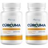 NAIMA Pack de 2 Frascos de Cúrcuma con Pimienta Negra,