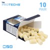 Flents Ear Plugs, 10 Pair with Case, Ear Plugs for