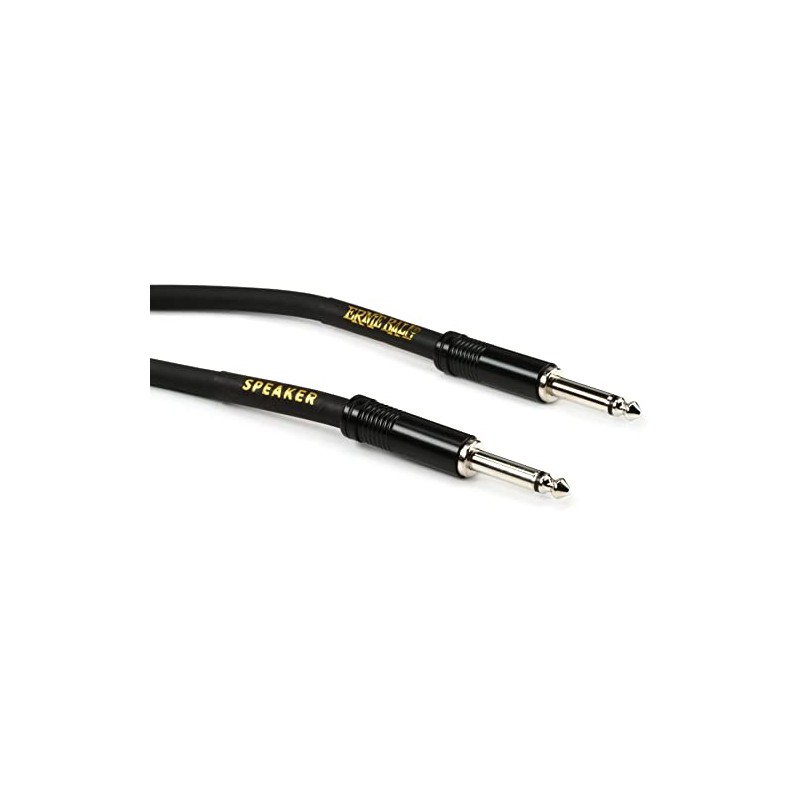 Ernie Ball - Cable para altavoces, recto/recto, 1,8 m