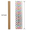 MUCH LONGER Gift Wrapping Paper birthday wrapping paper 3 Rolls