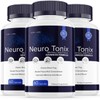 (3 Pack) Neuro Tonix Capsules NeuroTonix Memory and Focus Capsules