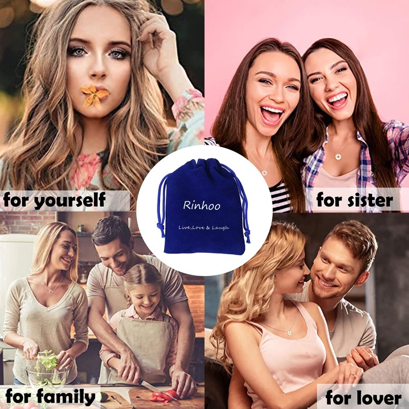 RINHOO Butterfly Crystal Wing Drop Dangle Earrings Gold Plated Insect