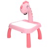 Drawing Projector Table Cute Dinosaur Design Bright Colors Detachable Smart