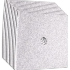 10 x Set Replacement Filters for Maico Fan ZF 60/100 Dust Filter - 135 x 135 mm / Hole 22 mm - Bathroom Fan Ventilation Devices All ER Types AP/APB 0093.0680