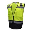 Radians SV59B-2ZGM-3X Heavy Duty Surveyor Vest with Zipper, 3X-Large