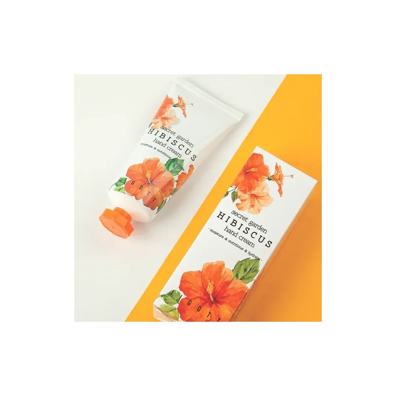 Crema Del Jardín Secreto Para Manos Con Extracto De Hibisco