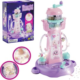RFID Kit Para Hacer Pulseras y Collar para Niñas, Kit de Fabricación de Joyas para Niñas, Juego de Pulseras de Abalorios, Cuentas para Hacer pulseras, Regalos para Niña de Cumpleaños,Día del Niño,Navidades