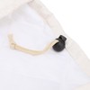 Indoor Air Conditioner Cover Window Unit AntiRust CreamyWhite 53.3x35.6x7.6cm with