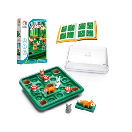 SmartGames Jump in’, a Cognitive Skill-Building Travel Puzzle Game for Kids and Adults Ages 7 & Up, 60 Challenges in Travel-Friendly Case.