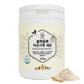 Hewnine 휴나인 국산 블랙듬뿍 미숫가루 세븐 250g Hunaine Domestic Black Rice Flour Mix Seven 250g