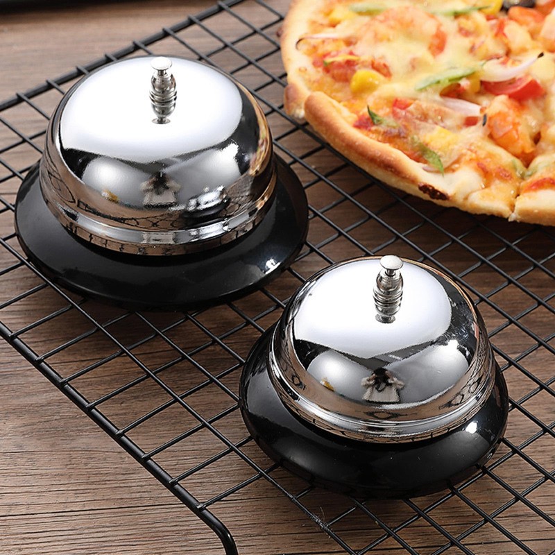 GREYWAWA Metal Anti-Rust Desktop Call Bells Customer Service Bells Pet