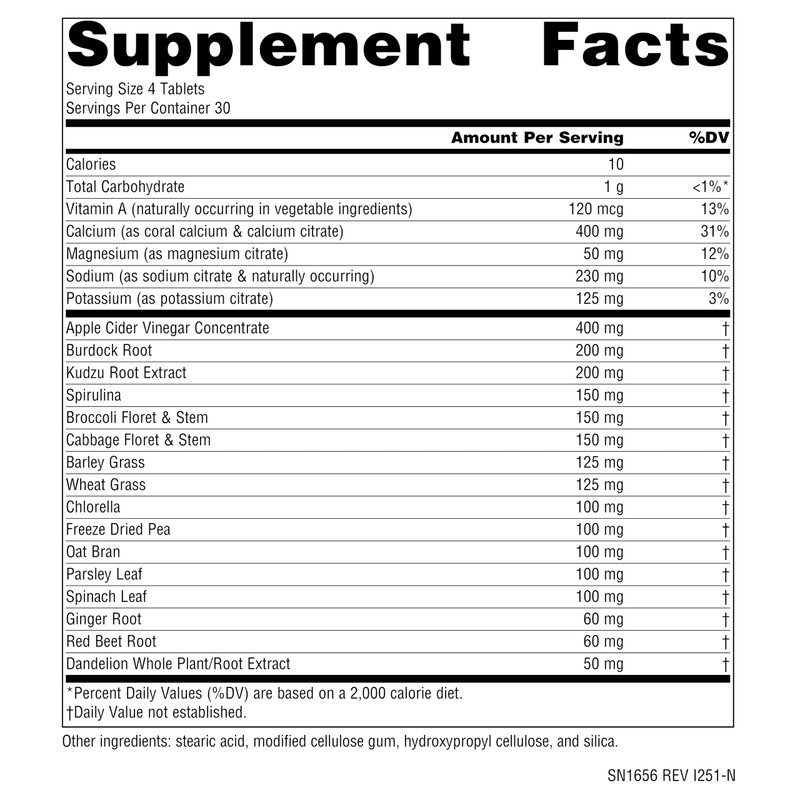 Source Naturals Alkaline Balance to Support PH Balance* - 120