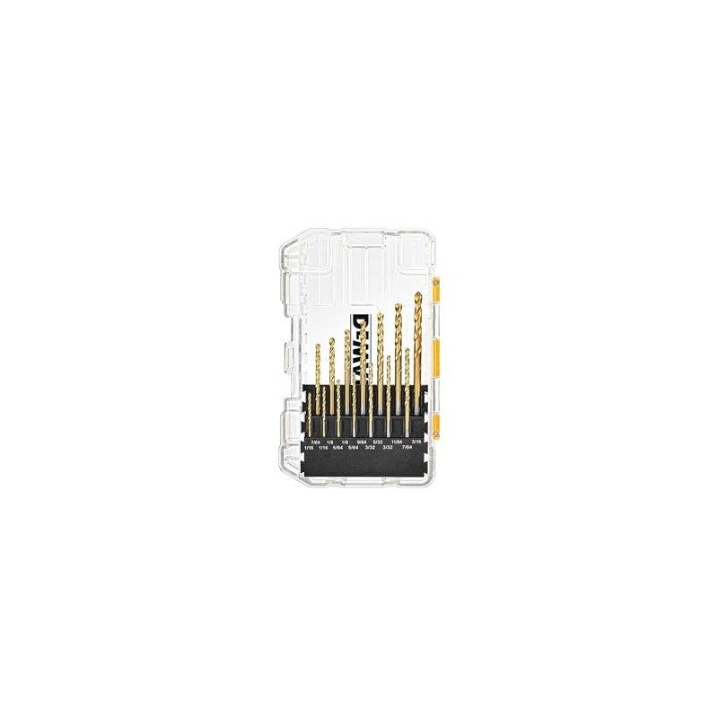 DEWALT Juego de brocas de titanio, 21 piezas, DW1361
